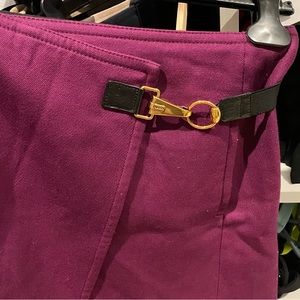 Gucci skirt. Size 38. Plum color